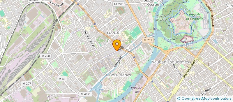 localisation de l'entreprise ECHO SYMPHONIC à LILLE