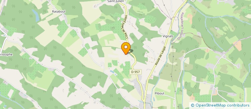 localisation de l'entreprise ECHO SYNERGIE  MOISSAC