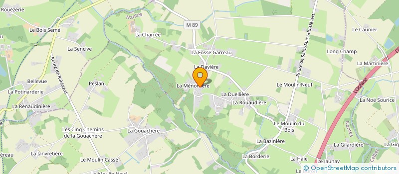 localisation de l'entreprise ECHO-SYSTEME  MAUVES-SUR-LOIRE