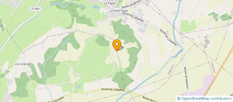 localisation de l'entreprise ECHO WRAPPING  SAINT-JUST-CHALEYSSIN