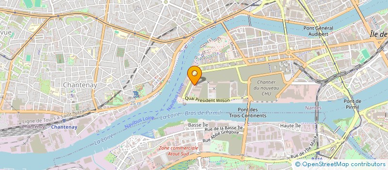 localisation de l'entreprise ECHOBAT DEVELOPPEMENT à NANTES