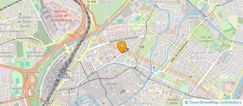 localisation de l'entreprise ECHOES à STRASBOURG