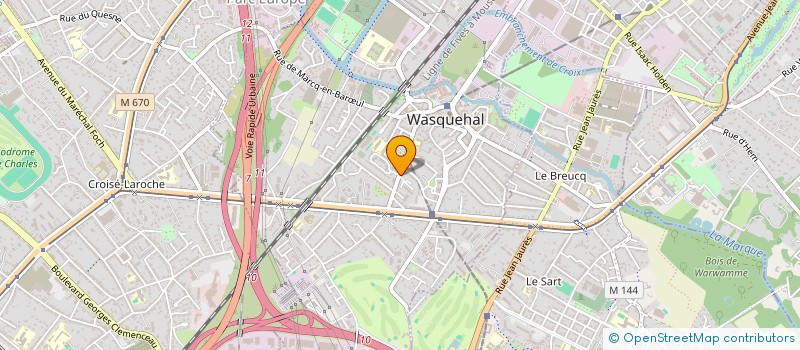 localisation de l'entreprise ECHOES à WASQUEHAL