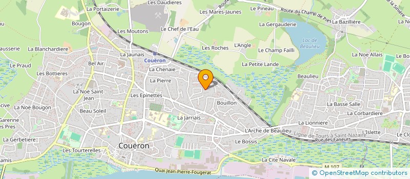 localisation de l'entreprise ECHOES PRODUCTIONS à COUERON