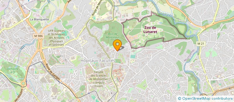localisation de l'entreprise ECHOGRAPHIE BIDIMENTIONNELLE à MONTPELLIER
