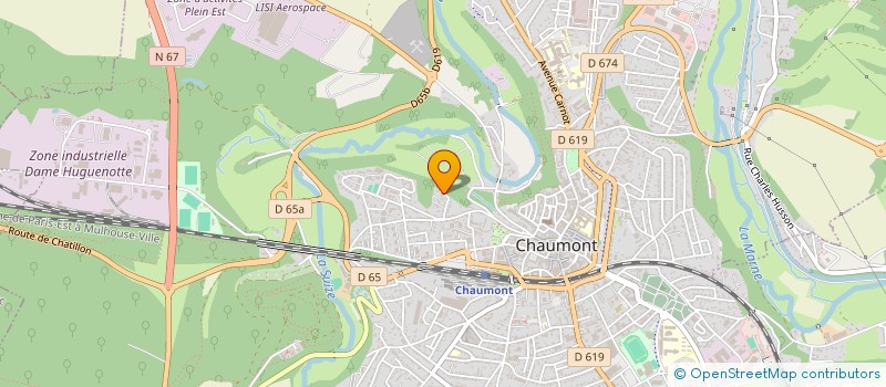 localisation de l'entreprise ECHOLALIE à CHAUMONT