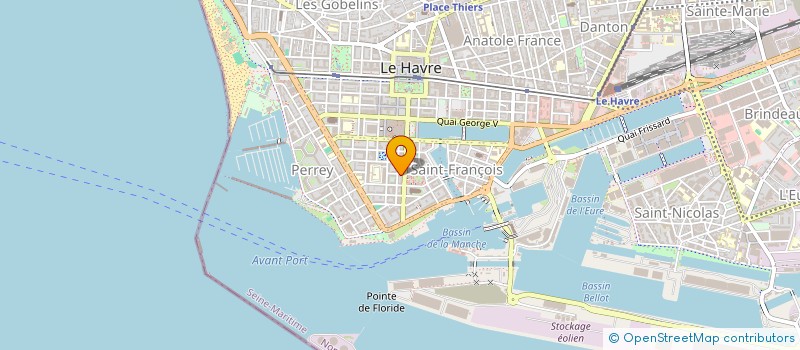 localisation de l'entreprise ECHOPPE PLASTICUS  LE HAVRE