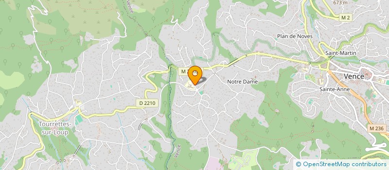 localisation de l'entreprise ECHORISE TECH  VENCE