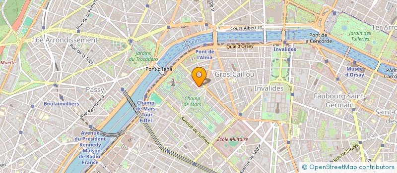 localisation de l'entreprise ECHOS CARNAC  PARIS