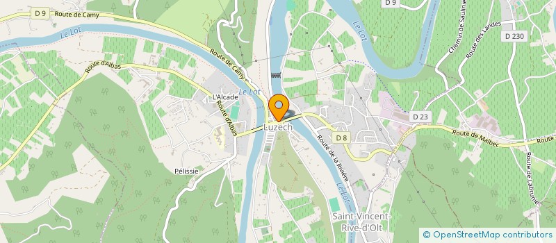 localisation de l'entreprise ECHOS DE LA LUZ', CYCLE DE CONCERTS A LUZECH  LUZECH