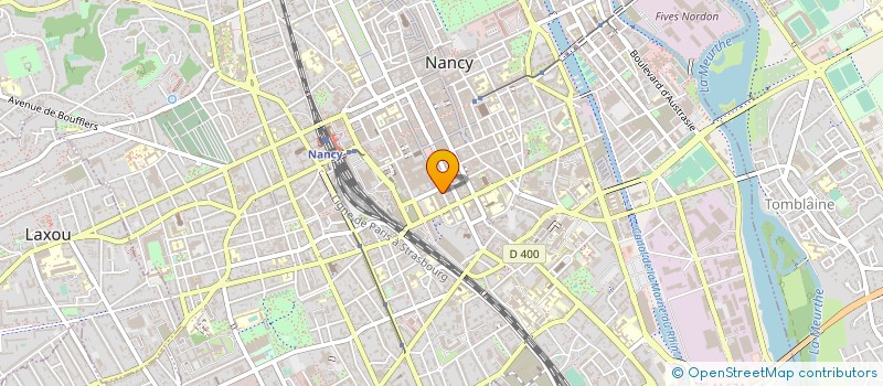 localisation de l'entreprise ECHOS DE NANCY à NANCY