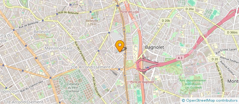 localisation de l'entreprise ECHOS TANGIBLES  PARIS