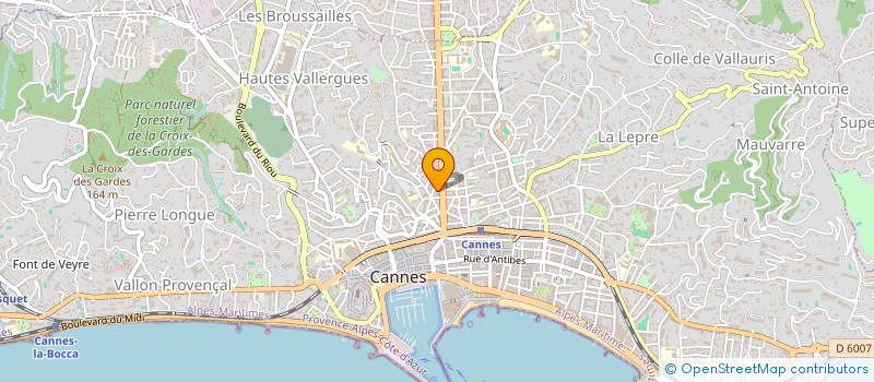localisation de l'entreprise ECHOSCOTIERS à CANNES