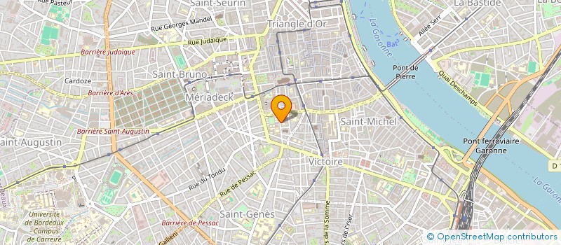 localisation de l'entreprise ECHOSPEECH à BORDEAUX