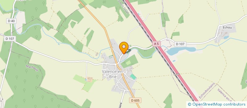 localisation de l'entreprise ECHOUBOULAINS LOISIRS CULTURE  ECHOUBOULAINS