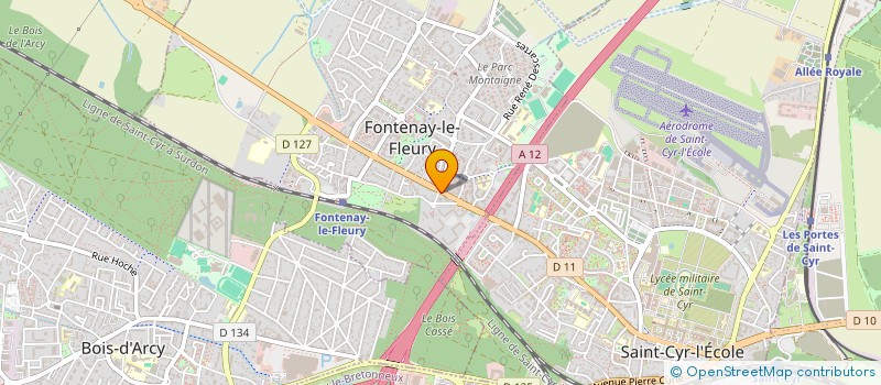 localisation de l'entreprise ECHS à FONTENAY-LE-FLEURY