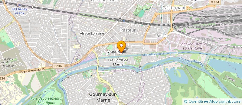 localisation de l'entreprise ECHTRANSPORTS  CHELLES