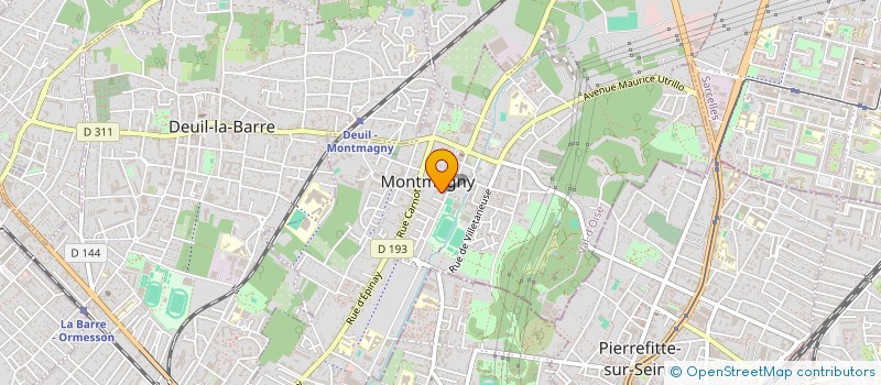 localisation de l'entreprise ECHUDEN à MONTMAGNY