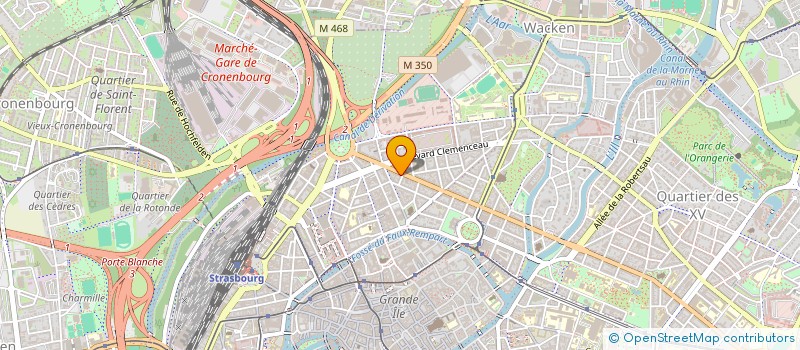 localisation de l'entreprise ECHYDNE  STRASBOURG