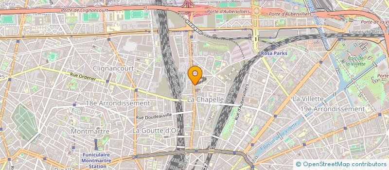 localisation de l'entreprise ECI  PARIS