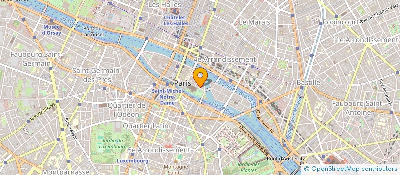 localisation de l'entreprise ECI  PARIS