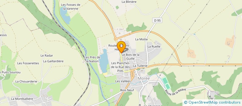 localisation de l'entreprise ECIBP à MOREE