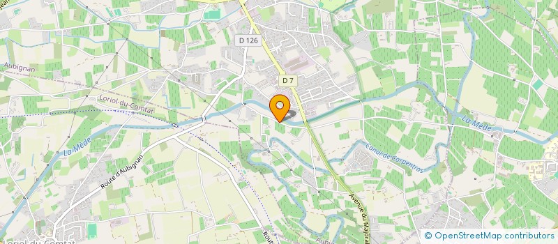 localisation de l'entreprise ECIFERUS à AUBIGNAN