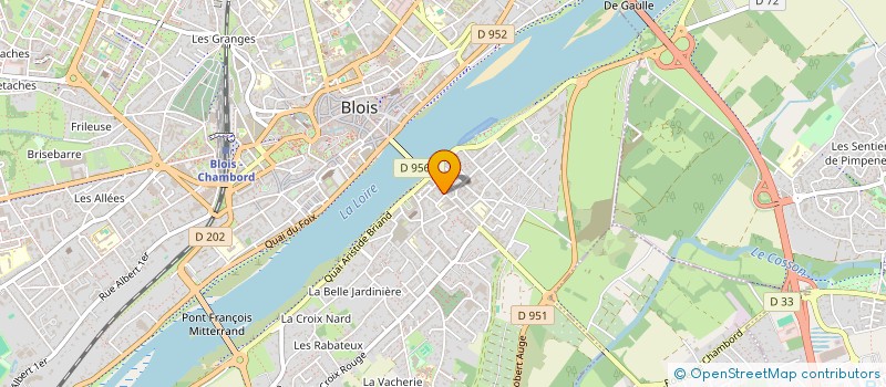localisation de l'entreprise ECIG CENTRE DEVELOPPEMENT à BLOIS