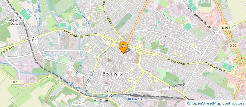 localisation de l'entreprise ECIG NORD DEVELOPPEMENT à BEAUVAIS