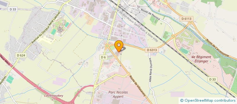 localisation de l'entreprise ECIG SUD DEVELOPPEMENT à CASTELNAUDARY
