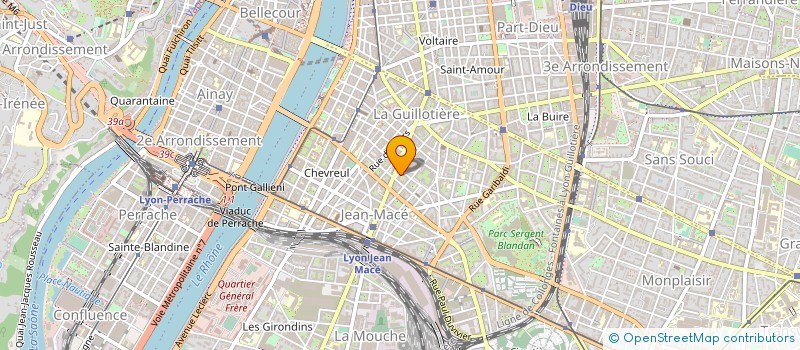 localisation de l'entreprise ECILA CONSEIL  LYON