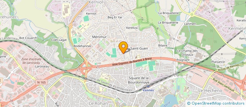 localisation de l'entreprise ECIMMO à VANNES