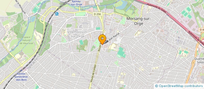 localisation de l'entreprise ECIR à MORSANG-SUR-ORGE