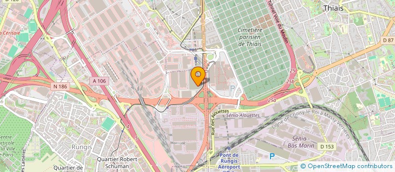 localisation de l'entreprise ECITON à RUNGIS