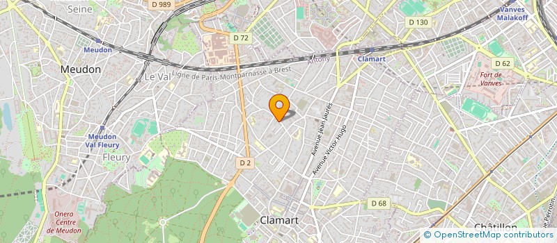 localisation de l'entreprise ECITOYEN à CLAMART