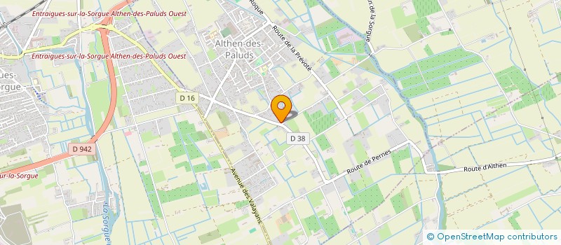 localisation de l'entreprise ECJC FAMILY  ALTHEN-DES-PALUDS