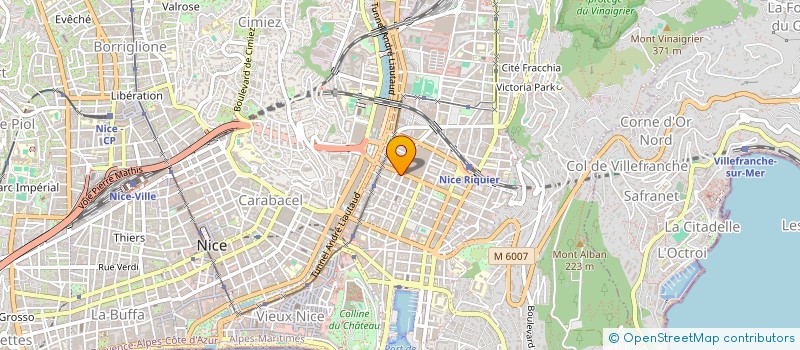 localisation de l'entreprise ECJE à NICE