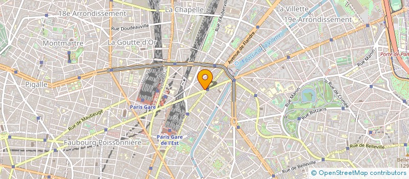 localisation de l'entreprise ECJE COMPANY à PARIS