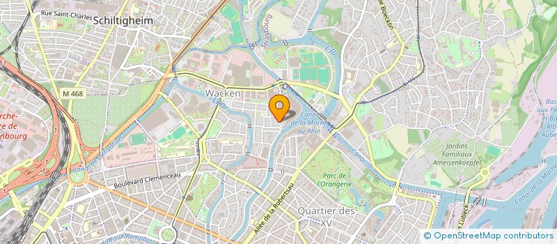 localisation de l'entreprise ECK TAXI à STRASBOURG