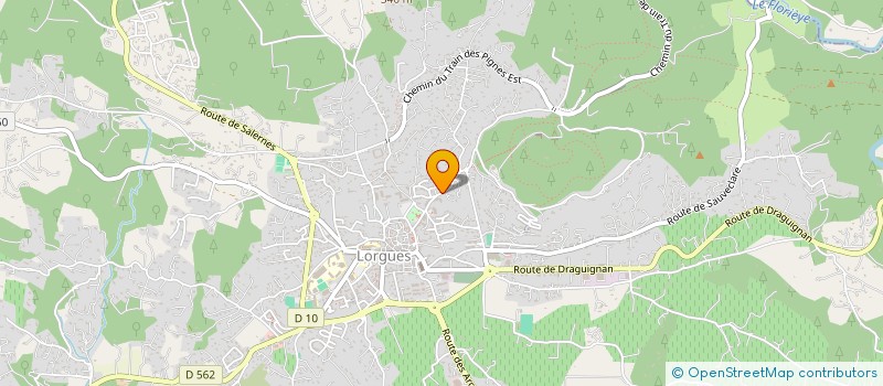 localisation de l'entreprise ECKERT PROMOTION à LORGUES