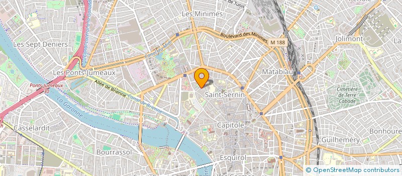 localisation de l'entreprise ECKMANN ET RIQUELME CONSEIL à TOULOUSE