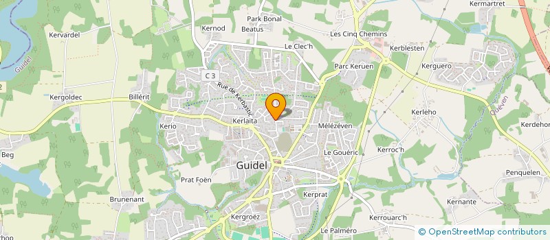 localisation de l'entreprise ECKMUHL à GUIDEL