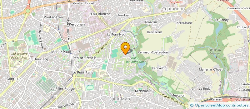 localisation de l'entreprise ECKMUHL PARTICIPATIONS à BREST
