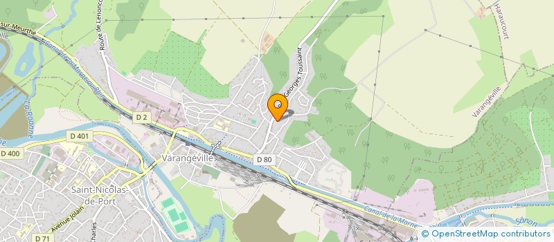 localisation de l'entreprise ECKO  VARANGEVILLE