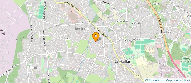 localisation de l'entreprise ECKOS TRADING  LE HAILLAN