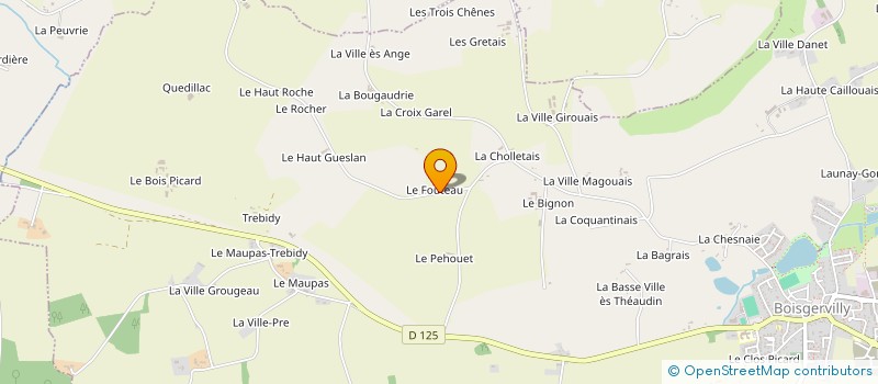 localisation de l'entreprise ECKOSOFHELL  BOISGERVILLY