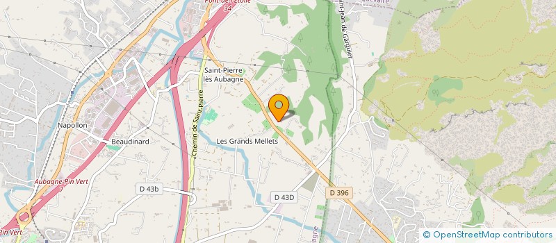 localisation de l'entreprise ECL à AUBAGNE