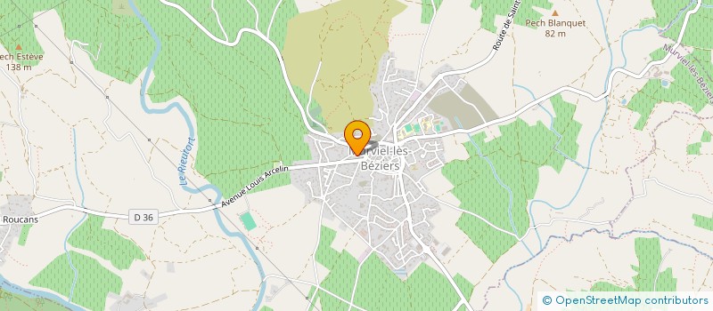 localisation de l'entreprise ECL à THEZAN-LES-BEZIERS