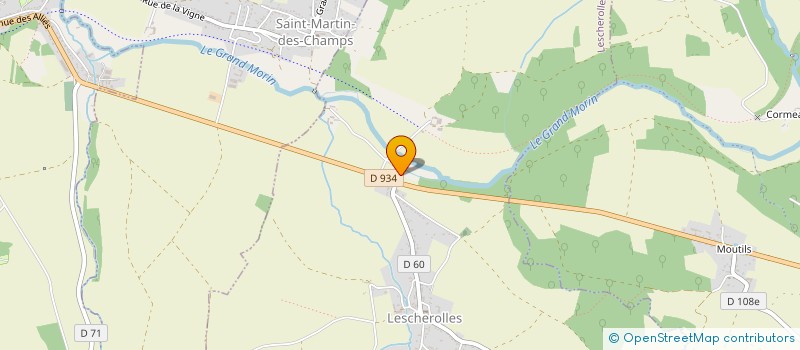 localisation de l'entreprise ECL CONSEILS  LESCHEROLLES