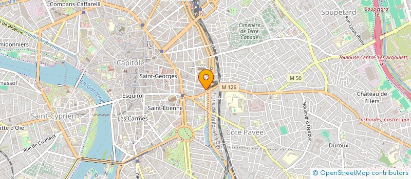 localisation de l'entreprise ECL PATRIMOINE à TOULOUSE